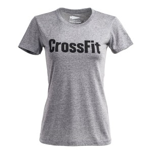 T-Shirt Goruck CrossFit Women Grey | FR-518293JVO