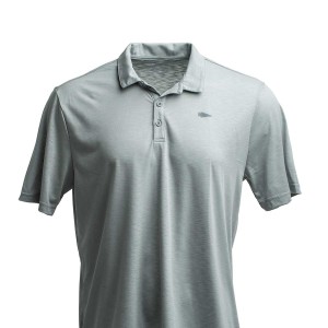 T-Shirt Goruck The Field Polo Men Silver | FR-615497NZC