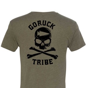 T-Shirt Goruck Tribe Men Green | FR-796325XEG