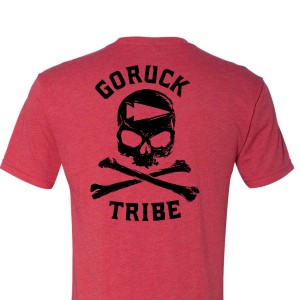 T-Shirt Goruck Tribe Men Red | FR-604725UEY