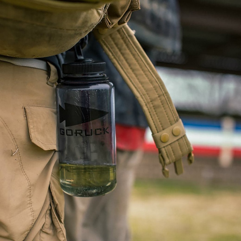 Accessories Goruck Water Bottle Logo Accessories White | FR-954617ZTQ