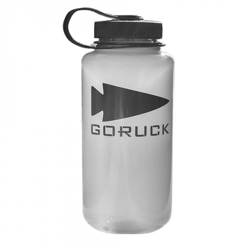 Accessories Goruck Water Bottle Logo Accessories White | FR-954617ZTQ