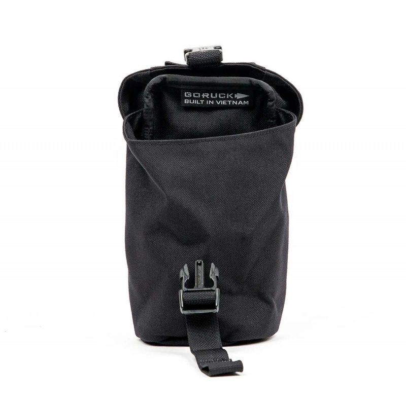 Bags Goruck Full Panel Water Bottle Pocket Accessories Black | FR-546902LNM