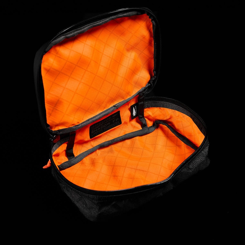 Bags Goruck Shadow Pockets x Carryology Ultra Blaze Accessories Black / Orange | FR-746053XEQ