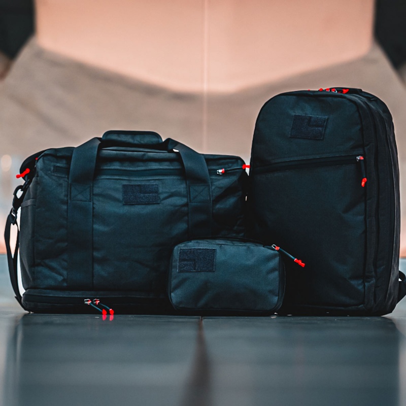 Bags Goruck Shadow Pockets x Carryology Ultra Blaze Accessories Black / Orange | FR-746053XEQ