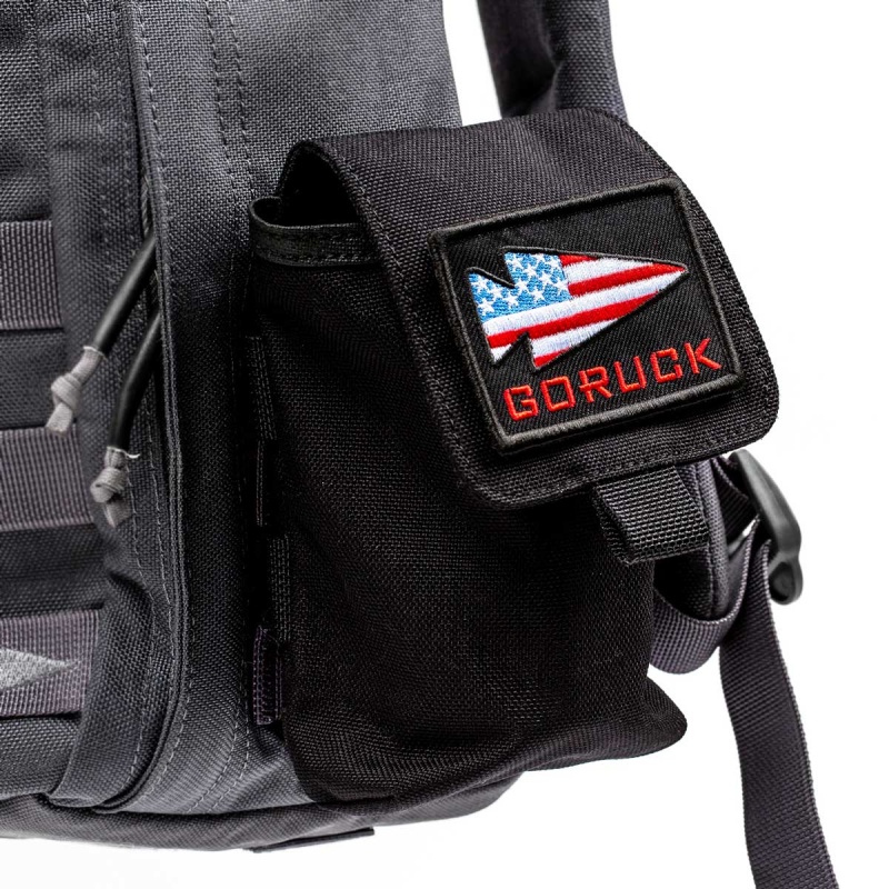 Bags Goruck Simple Side Pocket Accessories Black | FR-764923LOJ