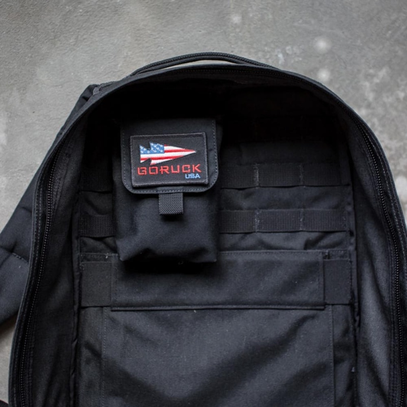 Bags Goruck Simple Side Pocket Accessories Black | FR-764923LOJ