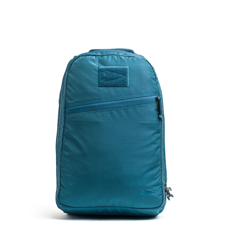 Bullet Goruck Ruck Double Compartment Ripstop ROBIC® Accessories Blue / Brown | FR-546197FOS