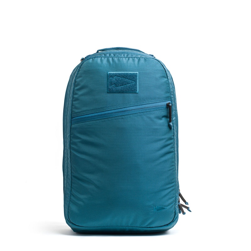 Bullet Goruck Ruck Double Compartment Ripstop ROBIC® Accessories Blue / Brown | FR-932518ZAL