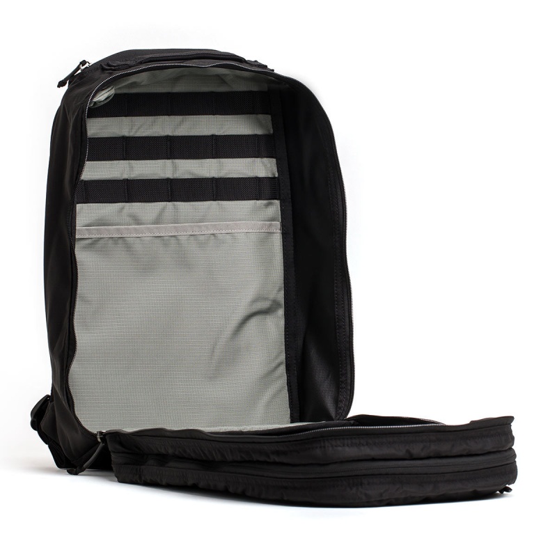 Bullet Goruck Ruck Double Compartment Ripstop ROBIC® Accessories Black / Grey | FR-701483KDR