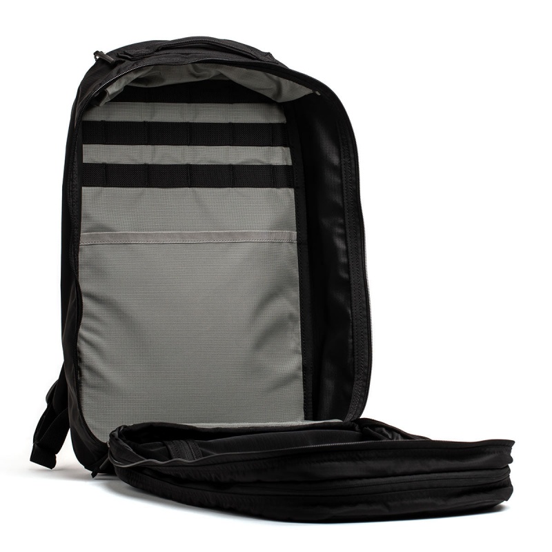 Bullet Goruck Ruck Double Compartment Ripstop ROBIC® Accessories Black / Grey | FR-924673FAH