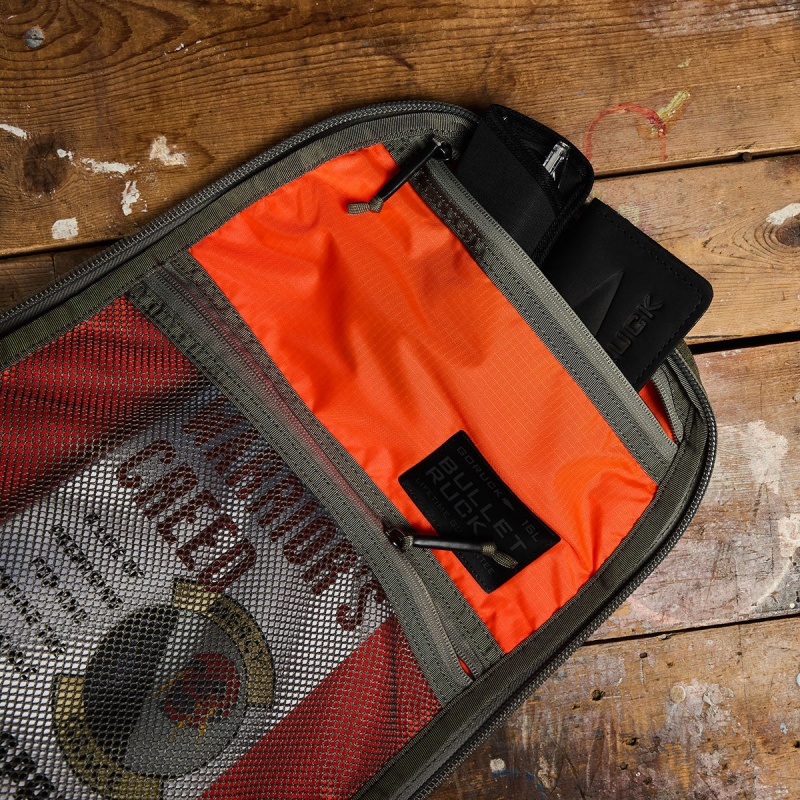 Bullet Goruck Ruck Laptop Ripstop ROBIC® 16L Accessories Orange | FR-427510YXT