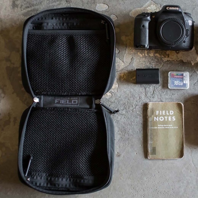 Gr2 Goruck Field Pocket Accessories Black | FR-807592WTM