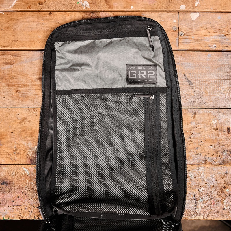 Gr2 Goruck Ripstop ROBIC® Accessories Black / Grey | FR-753921LPB