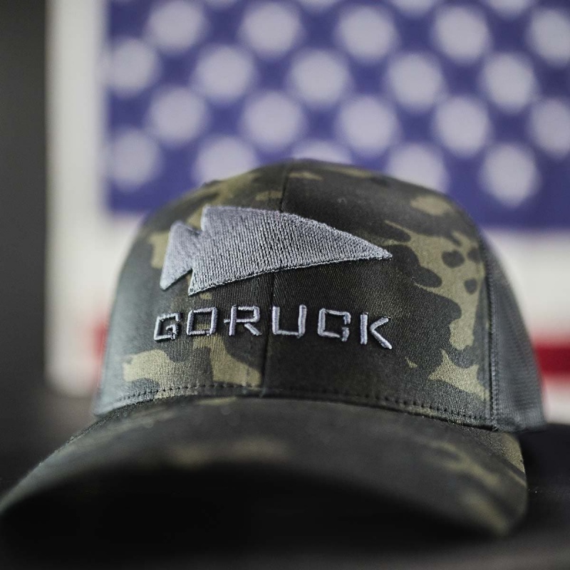 Hat Goruck Trucker Snapback Accessories Camo | FR-562071MIX