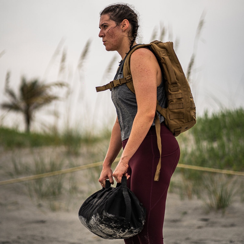 Leggings Goruck Indestructible Tough / Pockets Women Red | FR-514638YKR