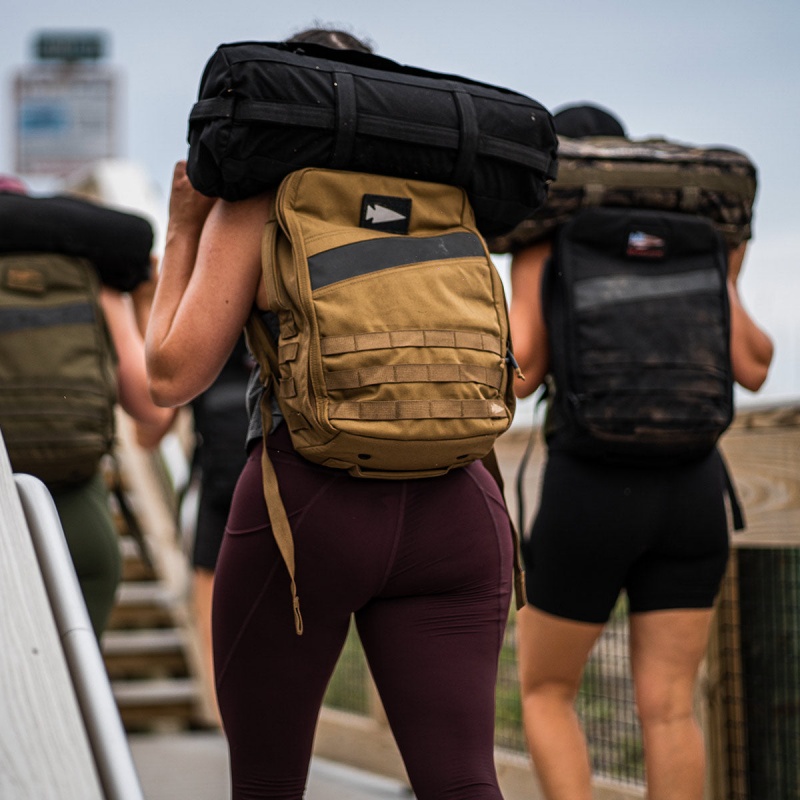 Leggings Goruck Indestructible Tough / Pockets Women Red | FR-514638YKR