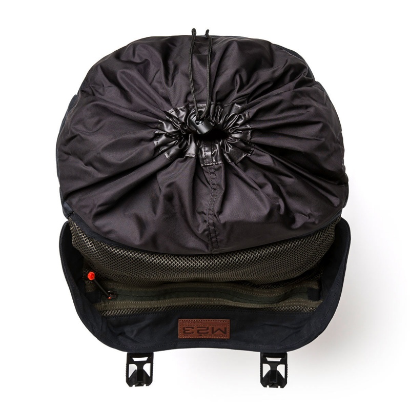 M23 Goruck Waxed Canvas Accessories Black | FR-926348TOF