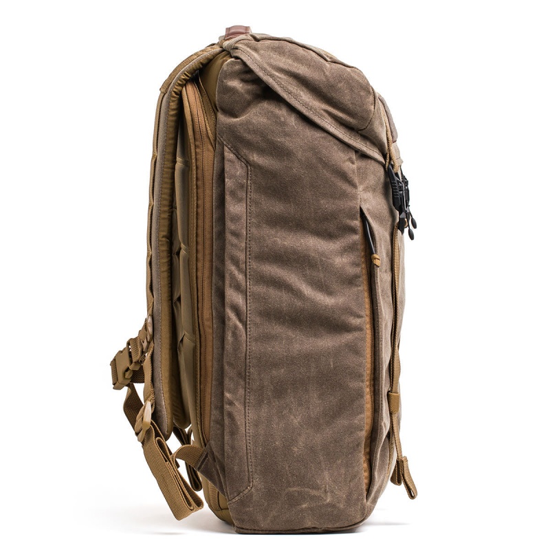 M23 Goruck Waxed Canvas Accessories Brown | FR-256091WPY