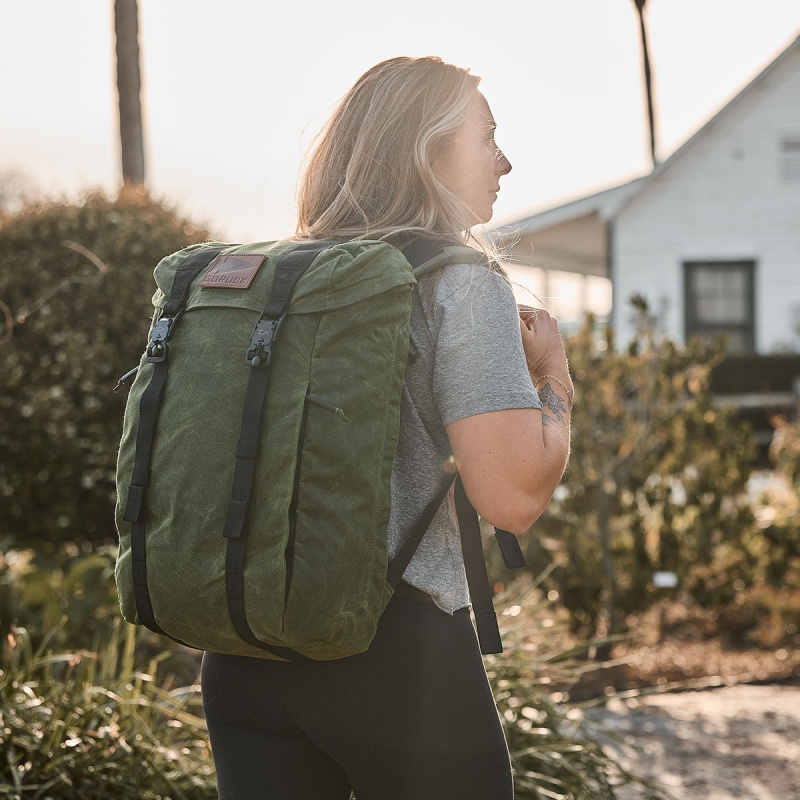 M23 Goruck Waxed Canvas Accessories Olive | FR-930512HXY