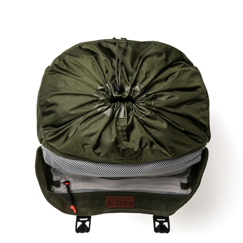 M23 Goruck Waxed Canvas Accessories Olive | FR-930512HXY