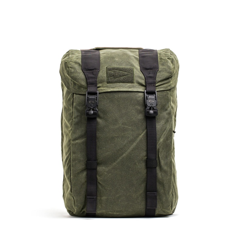 M23 Goruck Waxed Canvas Accessories Olive | FR-930512HXY