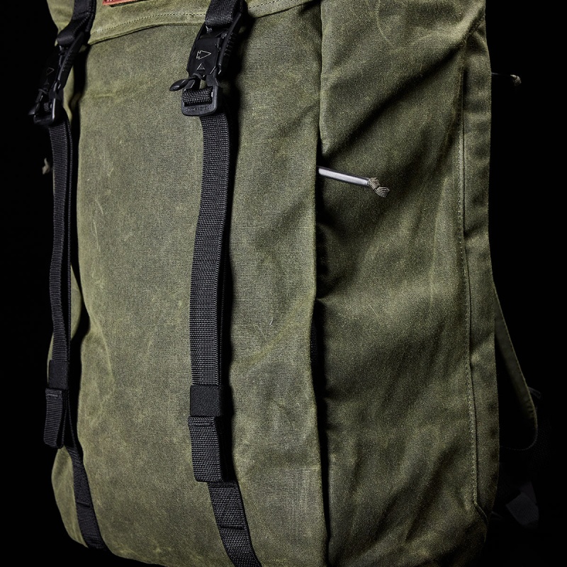 M23 Goruck Waxed Canvas Accessories Olive | FR-710539RZS