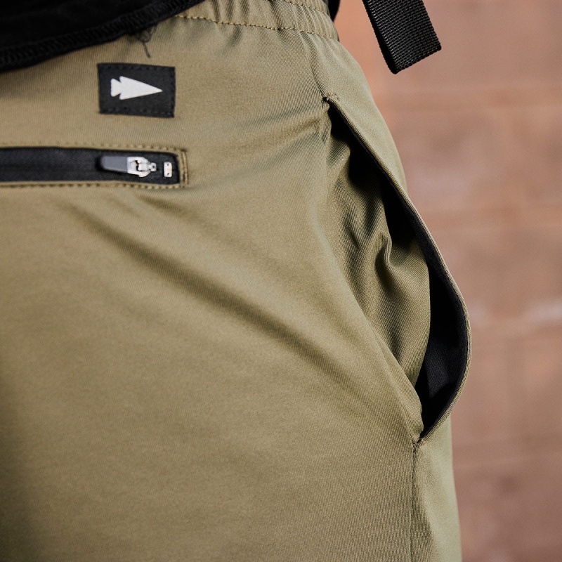 Pants Goruck Indestructible Performance Joggers Men Green | FR-076258ZRC