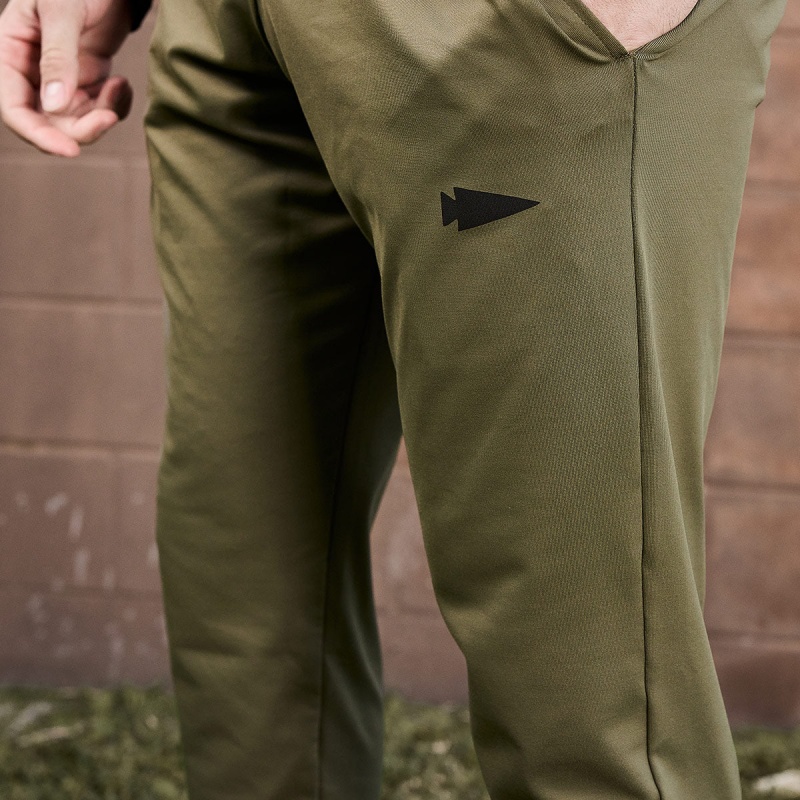 Pants Goruck Indestructible Performance Joggers Men Green | FR-076258ZRC