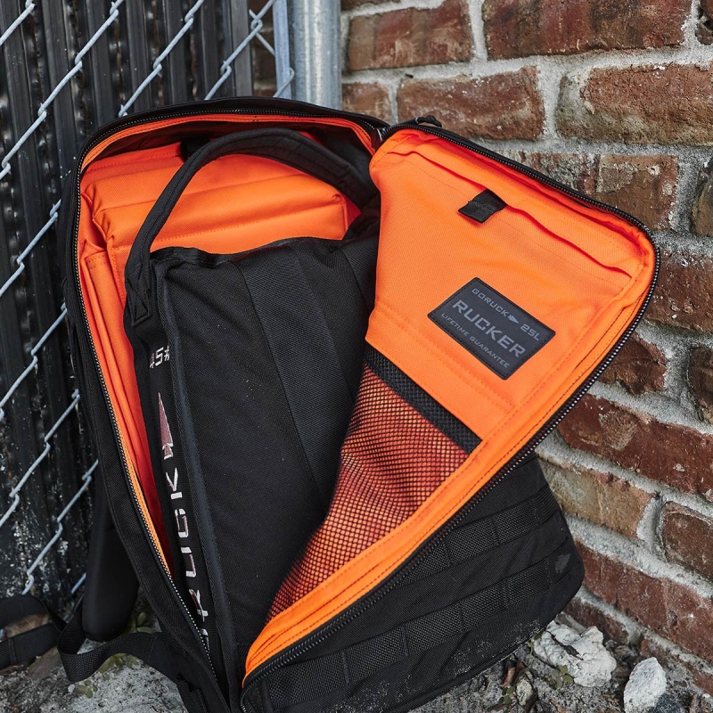 Rucker Goruck 4.0 25L Accessories Black / Orange | FR-170392TPB