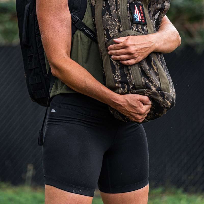 Shorts Goruck Indestructible Biker Women Black | FR-056178VWY