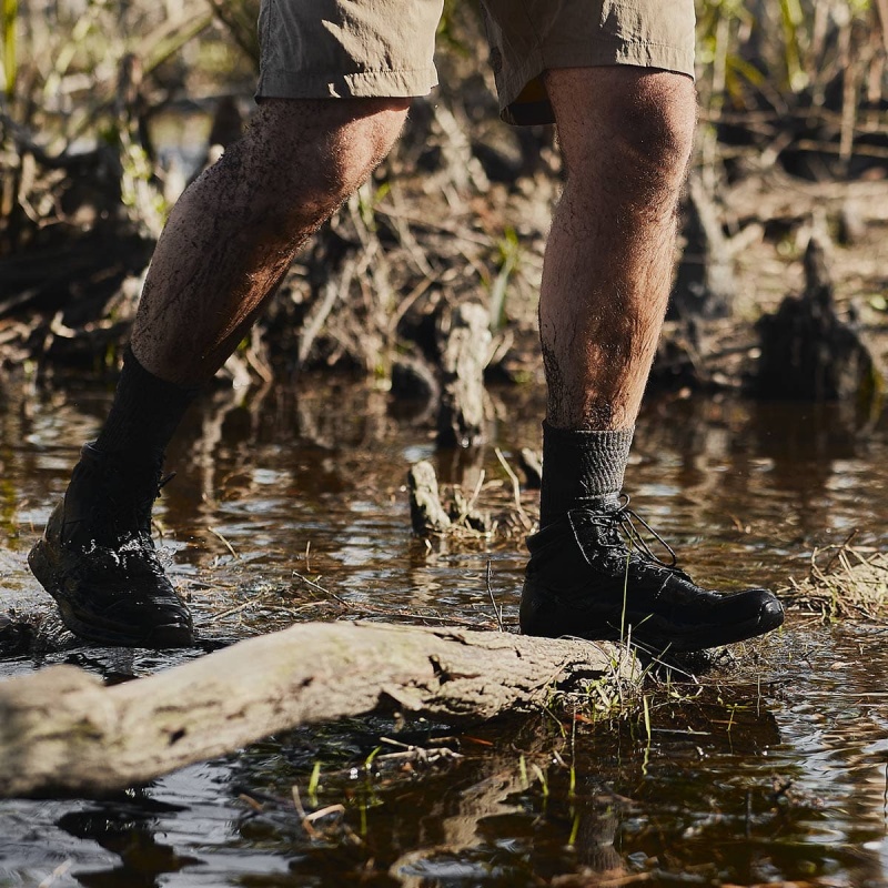 Socks Goruck Merino Challenge Men Green | FR-864127GVT