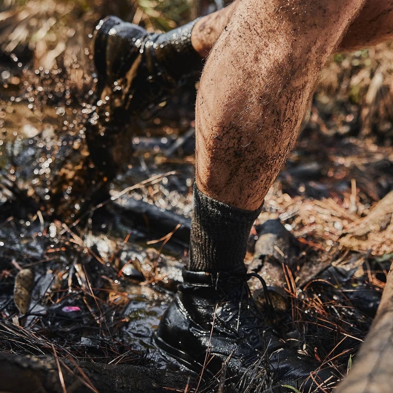 Socks Goruck Merino Challenge Men Grey | FR-438170TBE