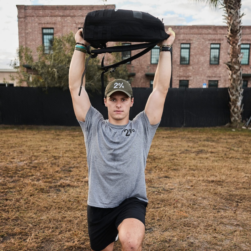 T-Shirt Goruck 2% Men Grey | FR-269851KJM