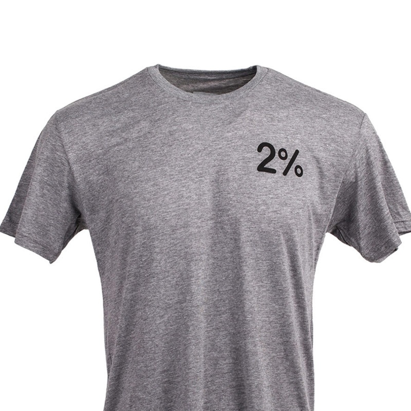 T-Shirt Goruck 2% Men Grey | FR-269851KJM