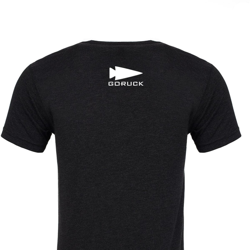 T-Shirt Goruck America Men Black | FR-935086FWS