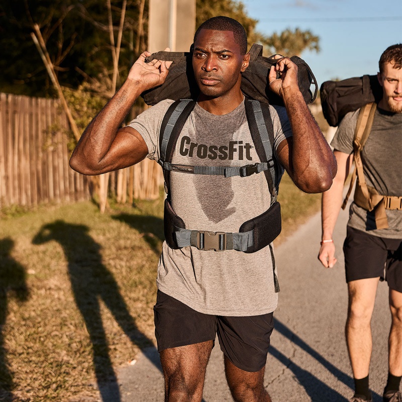 T-Shirt Goruck CrossFit Men Grey | FR-213890NSV