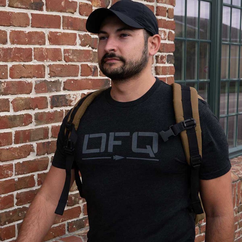 T-Shirt Goruck DFQ Men Black | FR-961302SMX