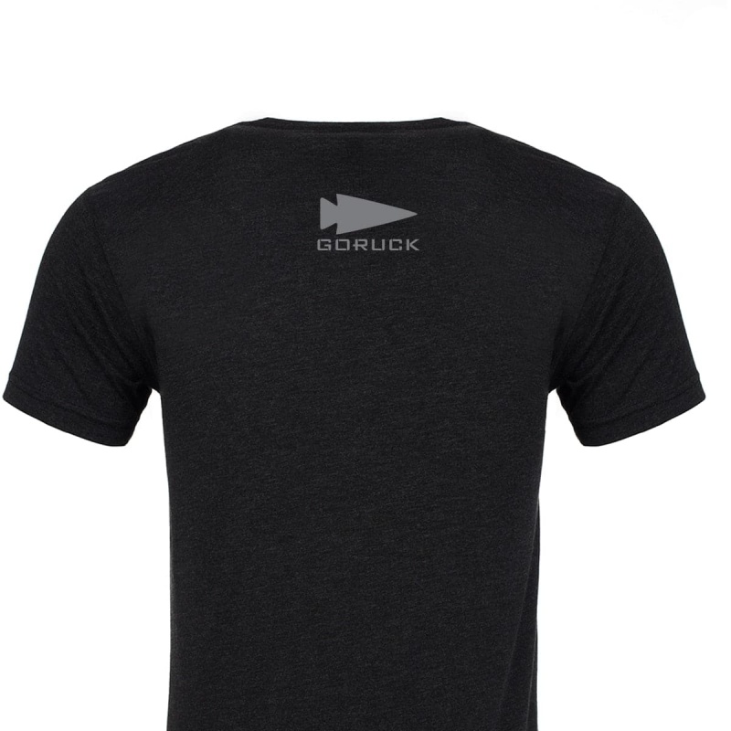 T-Shirt Goruck Embrace the Suck Men Black | FR-049872UXT