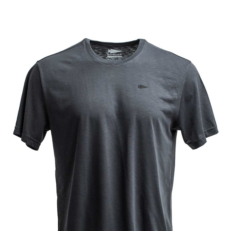 T-Shirt Goruck The Field Men Deep Grey | FR-741052VSO