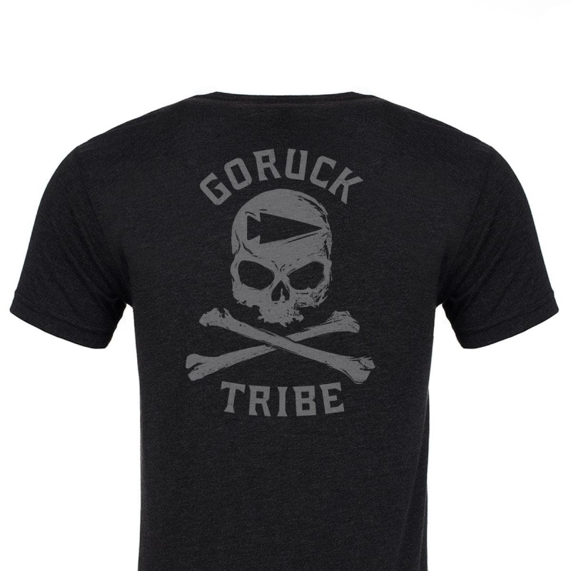 T-Shirt Goruck Tribe Men Black | FR-720386JIU