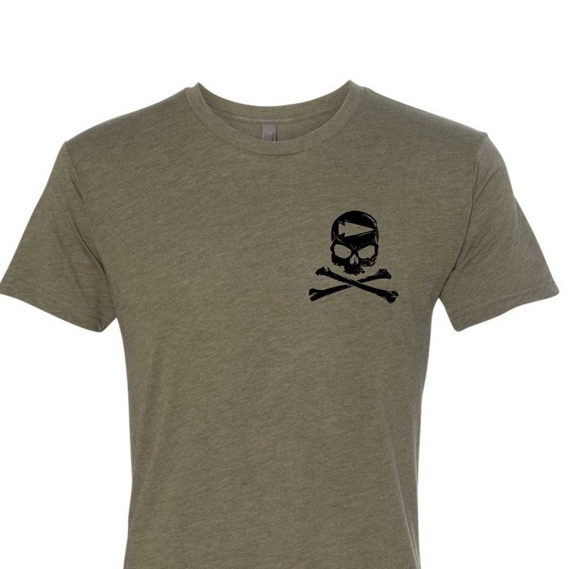 T-Shirt Goruck Tribe Men Green | FR-796325XEG