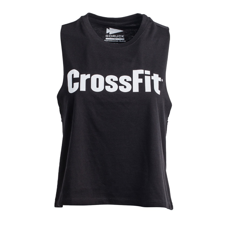 Tank Goruck CrossFit Women Black | FR-875691VBM