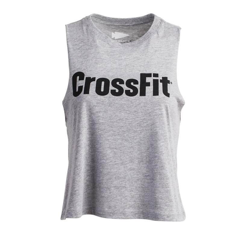 Tank Goruck CrossFit Women Grey | FR-967125CYS