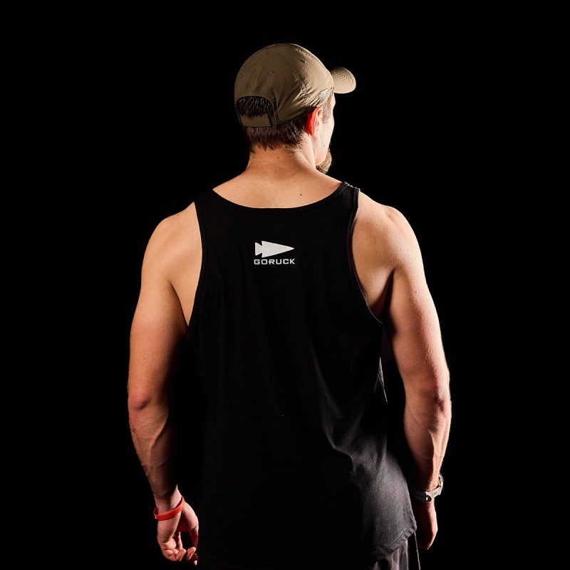 Tanks Goruck CrossFit Men Black | FR-652183TFN