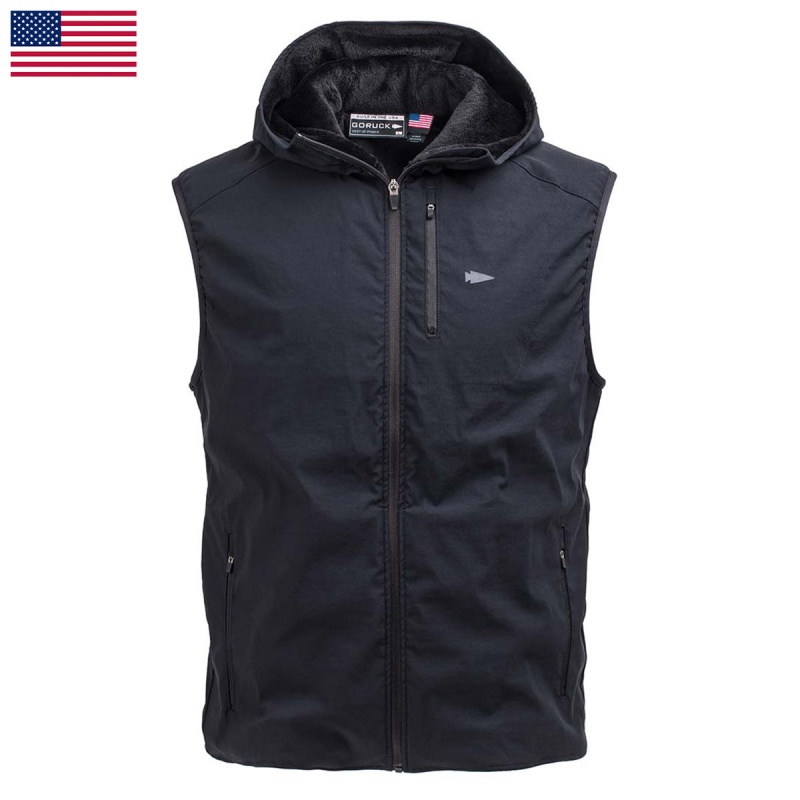 Tops Goruck 24.7 Cold Weather Vest Hood Men Hood | FR-514609XUP