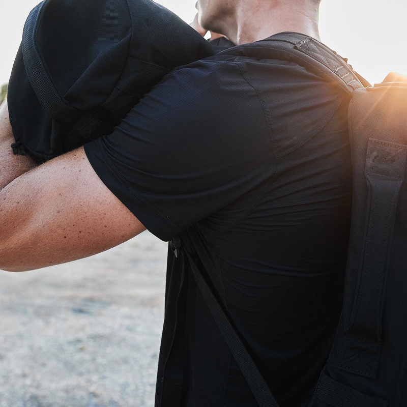 Tops Goruck Indestructible Performance Men Black | FR-096357KQS