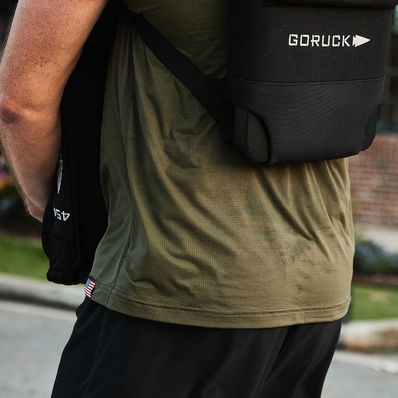 Tops Goruck Indestructible Performance Men Green | FR-705421PYF