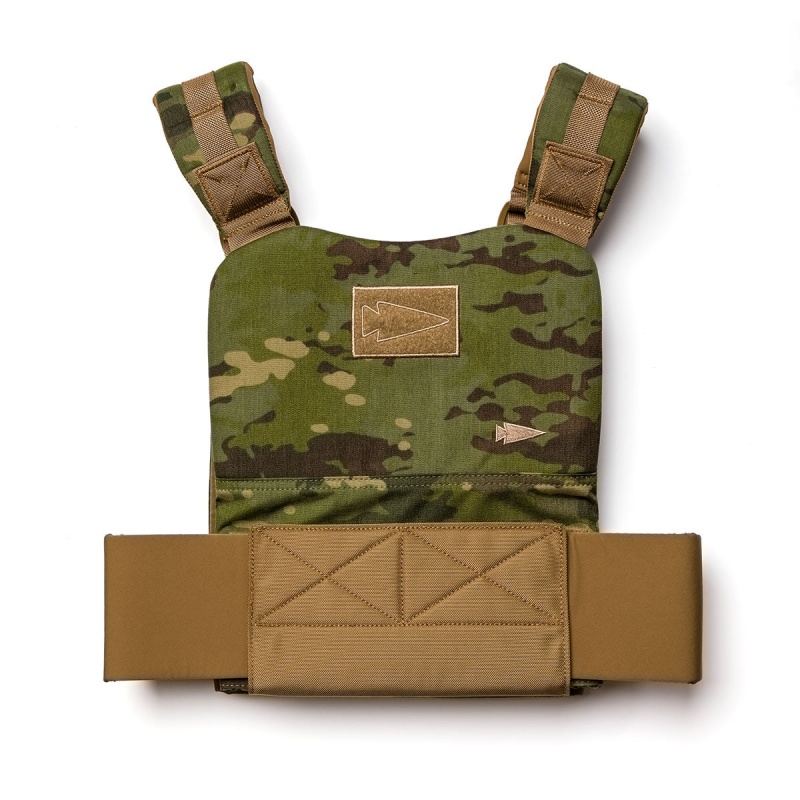 Training Weight Vest Goruck 2.0 16L Accessories Green Camo | FR-314059GBW